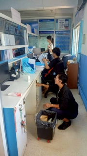 ไฟล์แนบ นายปกรณ์ บัวทอง  ผจก.กปภ.สาขาปากท่อ หัวหน้างาน พนักงานและลูกจ้างในสังกัด จัดกิจกรรม 5 ส. และ Big Cleaning day 