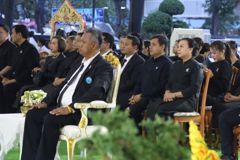 ไฟล์แนบ การประปาส่วนภูมิภาคสาขาชุมพร เป็นเจ้าภาพพิธีบำเพ็ญกุศลสวดพระอภิธรรมอุทิศถวายพระราชกุศลแด่สมเด็จพระนางเจ้าสิริกิติ์ พระบรมราชินีนาถ พระบรมราชชนนีพันปีหลวง เพื่อแสดงความอาลัยและน้อมสำนึกในพระมหากรุณาธิคุณอันหาที่สุดมิได้ 