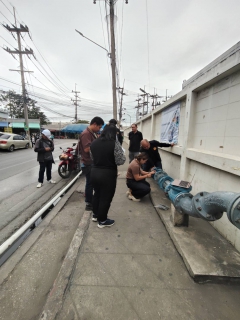 ไฟล์แนบ กปภ.สาขาอ้อมน้อย ลงพื้นที่ตรวจสอบมาตรวัดน้ำบริษัท อาหารเบทเทอร์ จำกัด หลังพบหน่วยน้ำคาดเคลื่อน