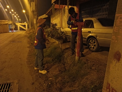 ไฟล์แนบ กปภ.สาขาท่ามะกาลงพื้นที่ ทำ Step Test ค้นหาท่อแตกรั่ว