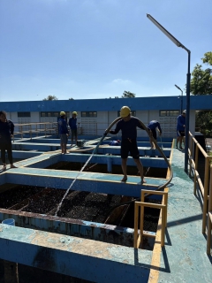 ไฟล์แนบ การประปาส่วนภูมิภาคสาขาบ้านไผ่ ดำเนินการล้างถังตกตะกอน ภายใต้โครงการ บริหารจัดการน้ำสะอาด Water Safety Plan ณ สถานีผลิตน้ำทุ่งมน อ.บ้านไผ่ จ.ขอนแก่น