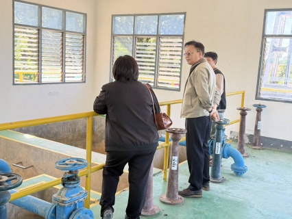 ไฟล์แนบ กปภ.ข.7 ลงพื้นที่ตรวจเยี่ยม โรงกรองน้ำ หน่วยบริการปากคาด กปภ.สาขาโพนพิสัย 