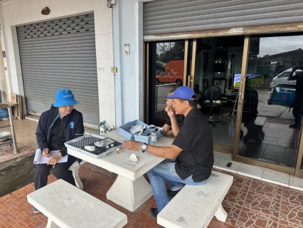 ไฟล์แนบ กปภ.สาขาหลังสวน สุ่มตรวจวิเคราะห์คุณภาพน้ำ ประจำเดือนธันวาคม 2568 บริเวณพื้นที่ ชุมชนปากน้ำหลังสวน ตำบลปากน้ำ อำเภอหลังสวน จังหวัดชุมพร