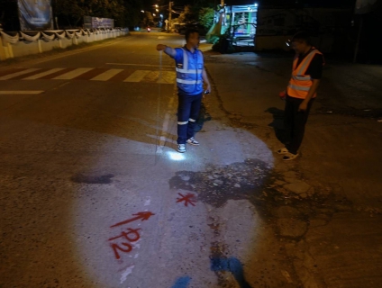 ไฟล์แนบ การประปาส่วนภูมิภาคสาขาบ้านไผ่ ทำการออกสำรวจหาท่อแตก - ท่อรั่ว โดยวิธี Passive Control ในพื้นที่ DMA03 และ DMA06 