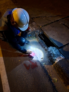 ไฟล์แนบ การประปาส่วนภูมิภาคสาขาบ้านไผ่ ทำการออกสำรวจหาท่อแตก - ท่อรั่ว โดยวิธี Passive Control ในพื้นที่ DMA03 และ DMA06 