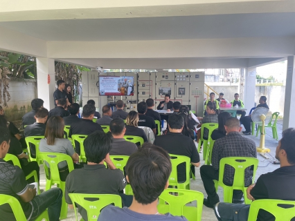 ไฟล์แนบ การประปาส่วนภูมิภาคสาขากันตัง ร่วมกับ กองฝึกอบรมภูมิภาค3 จัดอบรมหลักสูตร "ความปลอดภัยในการทำงานเกี่ยวกับสารเคมีอันตรายและการตอบโต้กรณีเกิดเหตุฉุกเฉิน รุ่นที่ 1/69" ให้กับพนักงาน  การประปาส่วนภูมิภาคสาขาในพื้นที่