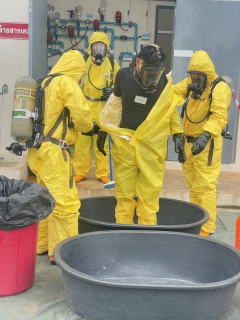 ไฟล์แนบ การประปาส่วนภูมิภาคสาขากันตัง ร่วมกับ กองฝึกอบรมภูมิภาค3 จัดอบรมหลักสูตร "ความปลอดภัยในการทำงานเกี่ยวกับสารเคมีอันตรายและการตอบโต้กรณีเกิดเหตุฉุกเฉิน รุ่นที่ 1/69" ให้กับพนักงาน  การประปาส่วนภูมิภาคสาขาในพื้นที่