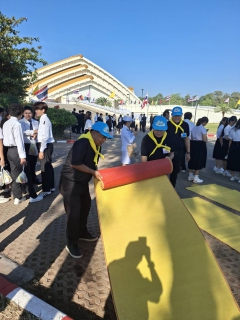 ไฟล์แนบ กปภ.สาขาขอนแก่น (พ)  จิตอาสาพระราชทาน 904 ร่วมเตรียมความพร้อมรับเสด็จสมเด็จพระกนิษฐาธิราชเจ้า กรมสมเด็จพระเทพรัตนราชสุดาฯ สยามบรมราชกุมารี ในพิธีพระราชทานปริญญาบัตร มหาวิทยาลัยขอนแก่น ประจำปีการศึกษา 2568 