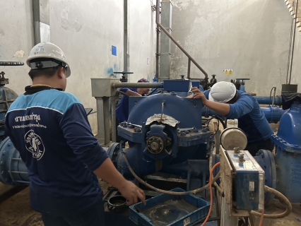 ไฟล์แนบ กปภ.สาขาน้ำพอง เตรียมความพร้อมในการบำรุงรักษาเครื่องสูบน้ำ เพื่อรองรับการจ่ายน้ำช่วงเทศกาลปีใหม่ ประจำปี 2569