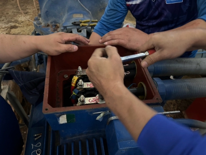 ไฟล์แนบ กปภ.สาขาน้ำพอง เตรียมความพร้อมในการบำรุงรักษาเครื่องสูบน้ำ เพื่อรองรับการจ่ายน้ำช่วงเทศกาลปีใหม่ ประจำปี 2569