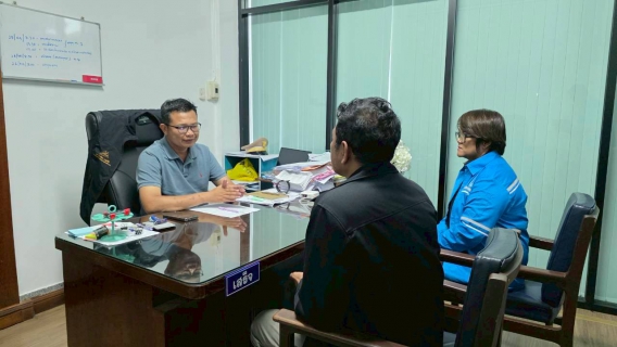 ไฟล์แนบ การประปาส่วนภูมิภาคสาขาสุไหงโก-ลก เดินหน้าโครงการ มุ่งมั่นเพื่อปวงชน เติมใจให้กัน ลงพื้นที่ออกเยี่ยมลูกค้ารายใหญ่ รับฟังเสียงสะท้อนเพื่อยกระดับการบริการ