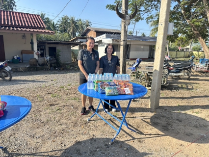 ไฟล์แนบ กปภ.สาขาบางสะพาน เข้าร่วมกิจกรรม "ปันน้ำใจ ให้ความรัก บางสะพานเมืองแห่งความสุข"                         ณ วัดชะม่วง หมู่ 3 ตำบลพงศ์ประศาสน์ อำเภอบางสะพาน จังหวัดประจวบคีรีขันธ์