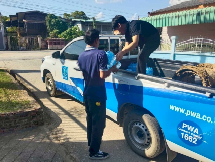 ไฟล์แนบ กปภ.สาขาสวรรคโลก สนับสนุนน้ำดื่มบรรจุขวดเพื่อสนับสนุนกิจกรรม "รณรงค์ป้องกันและลดอุบัติเหตุทางถนนตามแผนป้องกันและลดอุบัติเหตุทางถนนช่วงเทศกาลปีใหม่ พ.ศ.2569"