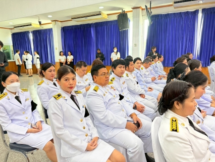 ไฟล์แนบ กปภ.สาขาปทุมธานี (พ) ร่วมพิธีถวายราชสักการะ เนื่องในวันสมเด็จพระเจ้าตากสินมหาราช ประจำปีพุทธศักราช 2568