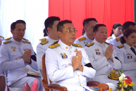 ไฟล์แนบ กปภ.สาขาระยอง ร่วมพิธีบวงสรวงและถวายราชสักการะพระบรมรูปจำลองสมเด็จพระเจ้าตากสินมหาราช ประจำปี พ.ศ. 2568