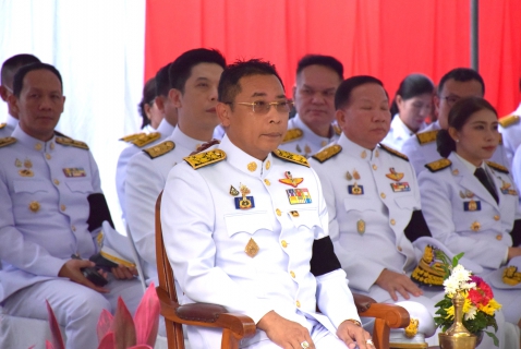 ไฟล์แนบ กปภ.สาขาระยอง ร่วมพิธีบวงสรวงและถวายราชสักการะพระบรมรูปจำลองสมเด็จพระเจ้าตากสินมหาราช ประจำปี พ.ศ. 2568