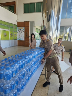 ไฟล์แนบ กปภ.สาขากบินทร์บุรี  สนับสนุนน้ำดื่มบรรจุขวดตราสัญลักษณ์ กปภ. 