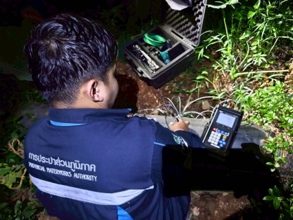 ไฟล์แนบ กปภ.สาขาตะกั่วป่า ดำเนินงานตามแผนบริหารจัดการน้ำสูญเสียเชิงรุก ทำ Step Test ลงพื้นที่เดินเท้าหาท่อแตกรั่ว พร้อมซ่อมปิดจุด เพื่อลดการเกิดน้ำสูญเสีย