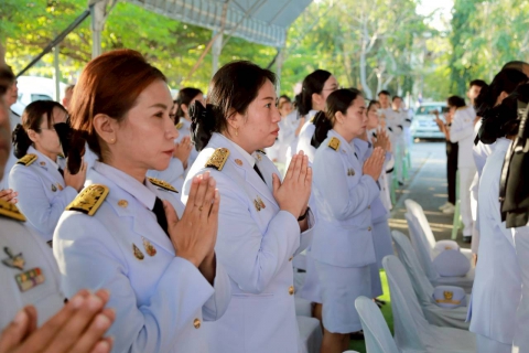 ไฟล์แนบ การประปาส่วนภูมิภาคสาขาประจวบคีรีขันธ์ ร่วมพิธีถวายพระพรชัยมงคลและทำบุญตักบาตรถวายพระกุศล เนื่องในวันคล้ายวันประสูติ สมเด็จพระเจ้าลูกเธอ เจ้าฟ้าสิริวัณณวรี นารีรัตนราชกัญญา 8 มกราคม 2569 