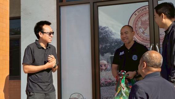 ไฟล์แนบ กปภ.สาขาอ้อมน้อย เข้าพบแขวงทางหลวงสมุทรสาคร หมวดทางหลวงเศรษฐกิจ และหมวดทางหลวงพุทธมณฑล เพื่อสวัสดีปีใหม่ พ.ศ. 2569