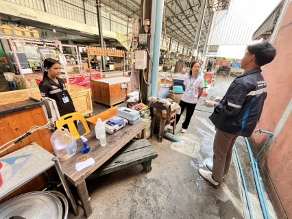 ไฟล์แนบ กปภ.สาขาหนองแค  ร่วมกับสำนักงานสาธารณสุขอำเภอหนองแค ดำเนินการเข้าเก็บตัวอย่างน้ำประปา เพื่อต่ออายุการรับรองตามโครงการน้ำประปาดื่มได้