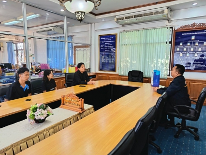 ไฟล์แนบ การประปาส่วนภูมิภาคสาขานครไทย เข้าเยี่ยมสวัสดีปีใหม่หน่วยงานและลูกค้ารายใหญ่พร้อมมอบของที่ระลึกตราสัญลักษณ์ กปภ. 