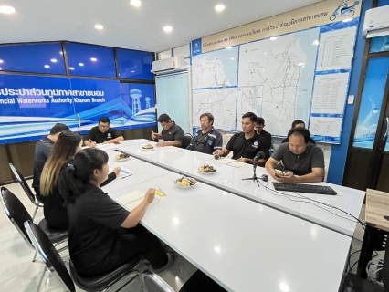 ไฟล์แนบ การประปาส่วนภูมิภาคสาขาขนอม โดยนายพรประเสริฐ  แก้วสุขศรี ผู้จัดการการประปาส่วนภูมิภาคสาขาขนอม จัดกิจกรรมสนทนายามเช้า (Morning Talk) ครั้งที่ 4/2569  ณ ห้องประชุม สำนักงาน กปภ.สาขาขนอม