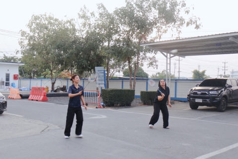 ไฟล์แนบ กปภ.สาขาปทุมธานี(พ) จัดกิจกรรม ตีแบดมินตัน ส่งเสริมสุขภาพและความสามัคคีในองค์กร