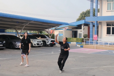 ไฟล์แนบ กปภ.สาขาปทุมธานี(พ) จัดกิจกรรม ตีแบดมินตัน ส่งเสริมสุขภาพและความสามัคคีในองค์กร