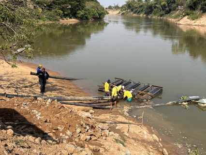 ไฟล์แนบ กปภ.สาขามหาสารคาม ดำเนินการย้ายแพโรงสูบน้ำแรงต่ำ หน่วยบริการโกสุมพิสัย จ.มหาสารคาม เพื่อเตรียมความพร้อมกรณีระดับน้ำชีลดลง