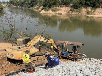 ไฟล์แนบ กปภ.สาขามหาสารคาม ดำเนินการย้ายแพโรงสูบน้ำแรงต่ำ หน่วยบริการโกสุมพิสัย จ.มหาสารคาม เพื่อเตรียมความพร้อมกรณีระดับน้ำชีลดลง