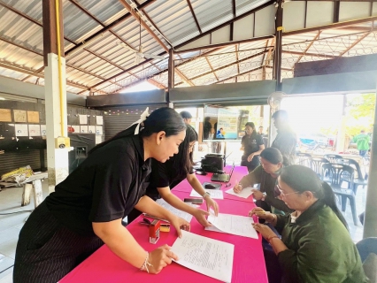 ไฟล์แนบ กปภ.สาขาวัฒนานคร ลงพื้นที่รับคำร้องติดตั้ง มาตรวัดน้ำผู้ใช้น้ำรายใหม่