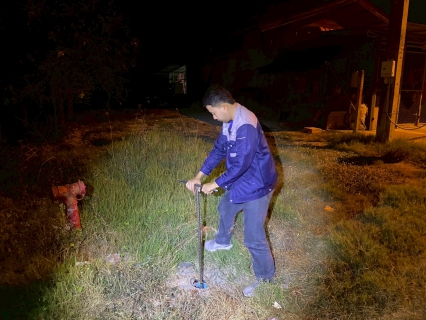 ไฟล์แนบ การประปาส่วนภูมิภาคสาขาเพชรบุรี ดำเนินกิจกรรม Step Test ค้นหาท่อแตกรั่ว พื้นที่ที่มีน้ำสูญเสียสูง