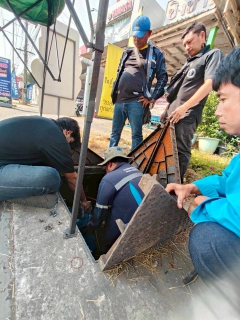 ไฟล์แนบ กปภ.สาขาอ้อมน้อย ถอดล้างหัว PRV (Pressure Reducing Valve) เพื่อบำรุงรักษาป้องกันเชิงรุก DMA19 บริเวณหมู่บ้านปาริชาต