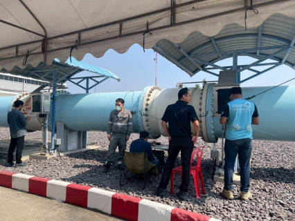 ไฟล์แนบ กปภ.สาขาอ้อมน้อย ลงพื้นที่ตรวจสอบมาตรวัดน้ำหลัก ครั้งที่ 1 ประจำปี 2569