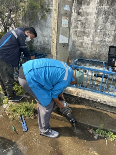 ไฟล์แนบ กปภ.สาขาสมุทรสาคร (พ) ดำเนินการถอดล้างมาตรวัดน้ำขนาดใหญ่ ตามแผนบำรุงรักษา เพิ่มประสิทธิภาพการบริหารจัดการน้ำ