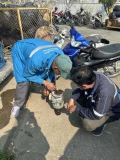 ไฟล์แนบ กปภ.สาขาสมุทรสาคร (พ) ดำเนินการถอดล้างมาตรวัดน้ำขนาดใหญ่ ตามแผนบำรุงรักษา เพิ่มประสิทธิภาพการบริหารจัดการน้ำ