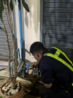 ไฟล์แนบ กปภ.สาขาหลังสวน นำทีมลงพื้นที่สุ่มตรวจวัดแรงดันน้ำ หน้ามาตร ในพื้นที่ ตำบลทุ่งตะไคร อำเภอทุ่งตะโก จังหวัดชุมพร