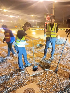 ไฟล์แนบ กปภ.สาขาท่ามะกาลงพื้นที่ ทำ Step Test ค้นหาท่อแตกรั่ว