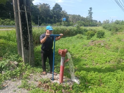 ไฟล์แนบ การประปาส่วนภูมิภาคสาขากาญจนดิษฐ์ นำทีมลงพื้นที่บริเวณบ้านผู้ใช้น้ำ  หมู่ที่ 1 ต.ปากแพรก อ.ดอนสัก จ.สุราษฎร์ธานี ดำเนินการเปิดล้างระบายตะกอนในเส้นท่อจ่ายน้ำ (Blow off) ผ่านหัวดับเพลิง