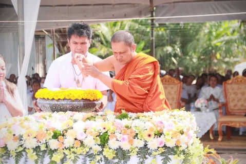 ไฟล์แนบ กปภ.สาขาคลองท่อม ร่วมพิธีวางแผ่นศิลาฤกษ์ ศาลหลักชัยศรีวิชัย วัดคลองท่อม จ.กระบี่