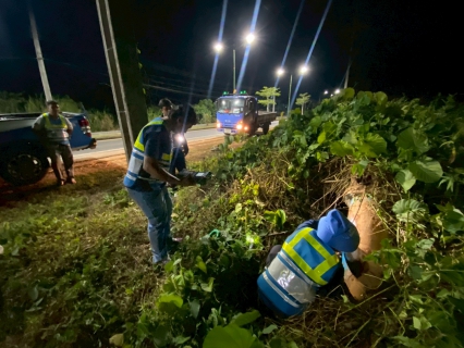 ไฟล์แนบ กปภ.สาขาตะกั่วป่า ดำเนินงานตามแผนบริหารจัดการน้ำสูญเสียเชิงรุก ทำ Step Test ลงพื้นที่เดินเท้าหาท่อแตกรั่ว พร้อมซ่อมปิดจุด เพื่อลดการเกิดน้ำสูญเสีย