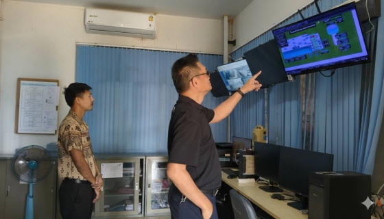 ไฟล์แนบ กปภ.สาขาพนมสารคาม ลงพื้นที่สถานีผลิตน้ำท่าตะเกียบ มอบนโยบายและเสริมสร้างกำลังใจแก่ผู้ปฏิบัติงาน