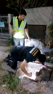 ไฟล์แนบ กปภ.สาขามหาสารคาม ทำการเดินสำรวจท่อรั่ว Active Leakage Control พื้นที่ DMA2 และ DMA8 ต.ตลาด อ.เมือง จ.มหาสารคาม 