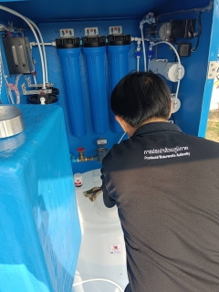 ไฟล์แนบ กปภ.สาขากาญจนบุรี จัดกิจกรรมทำความสะอาดตู้กดน้ำดื่มสะอาดบริการประชาชน เพื่อให้บริการน้ำดื่มสะอาดฟรี ณ สำนักงาน กปภ.สาขากาญจนบุรี