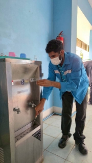 ไฟล์แนบ การประปาส่วนภูมิภาคสาขาสุไหงโก-ลก ดำเนินโครงการ "หลอมรวมใจ มอบน้ำใสสะอาดให้โรงเรียน" ประจำปี 2569