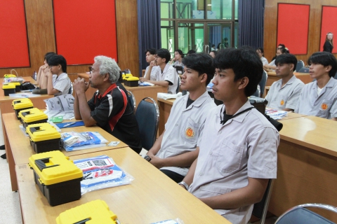 ไฟล์แนบ ลุยปฏิบัติจริง! วันที่ 2 "โครงการฝึกอาชีพประปาให้กับประชาชน ปี 2569" เวิร์กชอปเข้มข้น เปลี่ยนมือสมัครเล่นให้เป็นมืออาชีพ