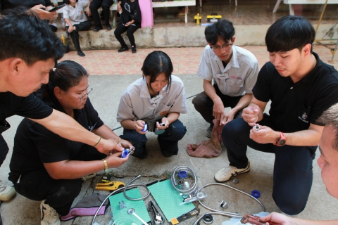 ไฟล์แนบ ลุยปฏิบัติจริง! วันที่ 2 "โครงการฝึกอาชีพประปาให้กับประชาชน ปี 2569" เวิร์กชอปเข้มข้น เปลี่ยนมือสมัครเล่นให้เป็นมืออาชีพ