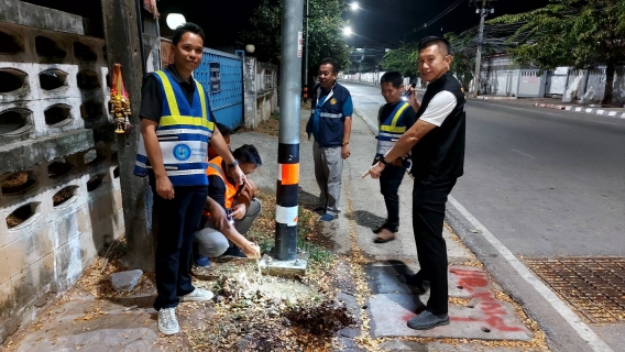 ไฟล์แนบ กปภ.สาขามหาสารคาม ทำการเดินสำรวจท่อรั่ว Active Leakage Control พื้นที่ DMA16 ต.ตลาด อ.เมือง จ.มหาสารคาม 