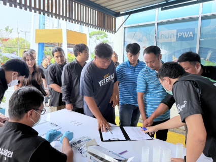 ไฟล์แนบ การประปาส่วนภูมิภาคสาขาฉะเชิงเทรา ดำเนินโครงการมาตรการป้องกันและแก้ไขปัญหายาเสพติดในสถานประกอบการ (มยส.) ในโครงการโรงงานสีขาว